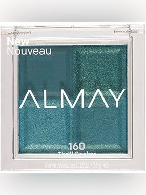 Almay thrill seeker Teal and Emerald Eyeshadow Quad